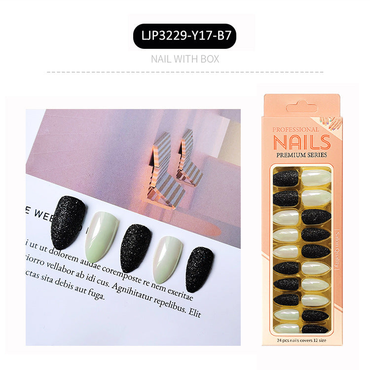 (Special recommendation)Magic Mirror-Glitter Glitter Medium Length Resort Nails
