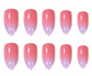 MP-Gradient-Medium Pointed Glossy Fake Nails 24pcs