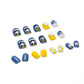 (27)Donald Duck-Wearable Nail Removable nail plate Wearable Nail Plate Full 2 minute nail nails