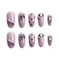 MR-Royal Gem-Medium Round Glossy Fake Nails 24pcs