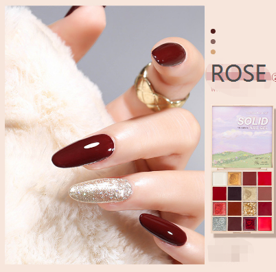 16 Colors Pudding Cream Gel Nail Polish